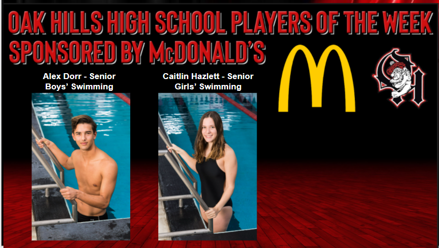 McDonald's OHHS Players of the Week